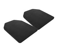 Plaque de Protection Thoracique Eva Noire pour Gilet , Lot de 2 | Doublure Intérieure, Entraînement de Boxe et Tactiques, Détachable et Lavable, Confort Fit