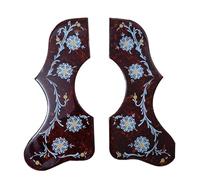 Plaque de protection universelle pour guitare acou Plaque de protection pour guitare acoustique fabriquée en celluloïd épais durable résistant à l usure et aux dommages(4)