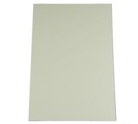Plaque de protection vierge pour guitare électrique - 3 plis - Avec film de protection - Convient pour les modifications de guitare standard - Vert
