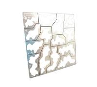 Plaque De Pulvérisation De Fuite De Camouflage, Gabarit De Pochoir Général De Forêt Aj0032 Pour 1/35 1/100 Gundam, Outil De Construction De Modèles Militaires J5d1