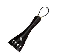 Plaque De Queue De Violon 4/4 Avec Crochet Accessoires Pour Instruments De Musique En Ébène Accessoires Pour Violon