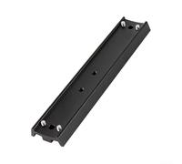 Plaque de rail à queue d'aronde en alliage d'aluminium pour télescope astronomique Sky-Watcher pour télescopes astronomiques Celestron (noir)