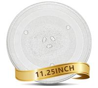 Plaque de rechange pour micro-ondes de 28 cm pratiquement universelle pour Panasonic, Hotpoint, Magic Chef, LG, Kenmore, GE et Westinghouse, plaque de sécurité de 29 cm, facile à nettoyer