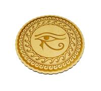 Plaque de rechargement Œil d'Horus - Bois sculpté