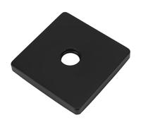 Plaque de Recouvrement de Bras de Douche en Acier Inoxydable, Bride Carrée Extra Large, Plaque de Recouvrement Décorative avec Finition élégante pour Salle de Bain, Accessoire