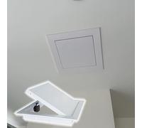 Plaque de recouvrement de plomberie pour cloison sèche, Porte d'accès Murale en Aluminium, Panneau de Service magnétique caché pour Le câblage électrique et la réparation de tuyauterie de sa