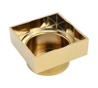 Plaque de recouvrement de pommeau de douche carrée réglable 0-23 mm Rosace décorative pour robinets et mitigeurs Montage facile Blanc/noir/gris/doré