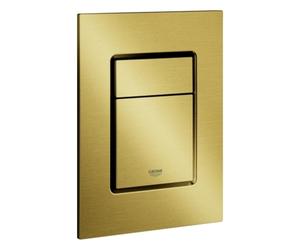 Plaque de recouvrement du Grohe Skate Cosmopolitan S pour 2 quantités et opération de démarrage + arrêt, 37535GN0, Couleur: lever de soleil frais brossé