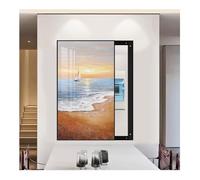 Plaque de recouvrement électrique avec Cadre en Aluminium pour Tableau électrique - Installation Facile