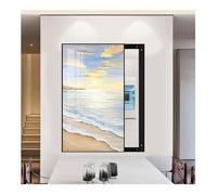 Plaque de recouvrement électrique avec Cadre en Aluminium pour Tableau électrique - Installation Facile