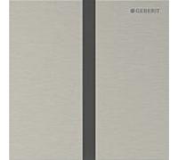 Geberit type 40 plaque de recouvrement pour commande d'urinoir IR, angulaire, 246121ID1, Couleur: nickel brossé - CM
