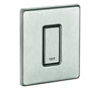 Grohe Grohe Plaque de recouvrement 42377 avec bouton-poussoir acier inoxydable Quantité:1