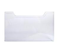 Exacompta - Réf. 64058D - 1 plaque de recouvrement A4 orientation horizontale - Extensible à volonté - Capacité maximale par case de 26 mm - Dimensions : 6 x 32,7 x 18,8 cm - Cristal