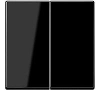 Plaque de recouvrement Jung A595SW - pour interrupteur/poussoir, plastique, I...