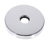 Plaque de recouvrement ronde en acier inoxydable for robinet de douche, baignoire et autres robinets, joint décoratif mural, cache-bride de tuyau for radiateurs de cuisine et de salle de bain, n° 37