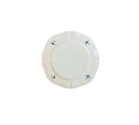 Plaque de relief rétro de dessin animé japonais créatif maison dim sum céramique petit déjeuner petit disque