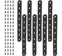 Plaque de Renfort Droite Acier 24cm Incluses Plaque de Renfort(8pc)