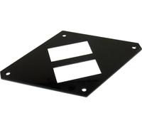 Plaque de renfort pour support de plaque d'immatriculation - pour Simson S70, SR50 - pour MZ ETZ125, ETZ150, ETZ250