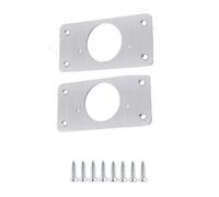 Kit de supports de réparation de plaque de réparation de charnières d'armoire - INF - Paquet de 2
