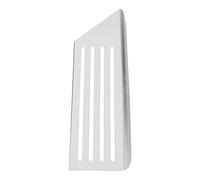 Plaque de Repose-Pieds de Voiture de P¨¦Dale de Repose-Pieds de Voiture d'acier Inoxydable D'Aramox, Remplacement D'accessoire Automatique R¨¦sistant ¨¤ la Corrosion de Coussin de Repose-Pieds de