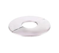 Plaque de rosace ronde fendue en acier inoxydable, bride murale for tuyaux diamètre 24/28/35/42/51 mm, accessoires salle bains lingli(100x42mm)