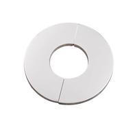 Plaque de rosace ronde fendue en acier inoxydable, bride murale for tuyaux diamètre 24/28/35/42/51 mm, accessoires salle bains lingli(Type25)