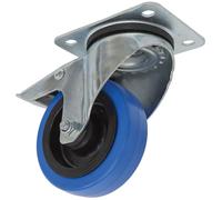 Plaque De Roue Pivotante Sealey SCW3100SPL Avec Verrouillage Total Ø100Mm