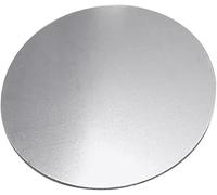 Plaque de roulement en aluminium à carreaux diamantés - Carreaux antidérapants gaufrés, 1,5 mm d'épaisseur, 4 x 150 mm (pièce unique) pour sol et terrasse