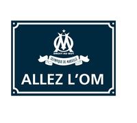 Plaque De Rue Olympique De Marseille Droit Au But