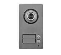 Plaque de rue vidéo 2 boutons MIKRA pour kit villa 2 familles - URMET 1723/12