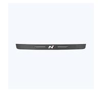 Plaque de seuil de porte de coffre de voiture Protection de pare-chocs arrière Compatible avec Hyundai N Line Nline Logo TUCSON SONATA VELOSTER I30 Accessoires (Color : 1pc For N)
