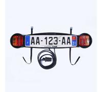 Plaque de signalisation pour porte vélo arrière - MOTTEZ - A063FDK