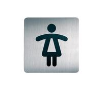 Plaque de signalisation toilettes dames