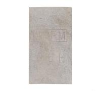 Plaque de soudure argentée pour bijouterie, outil d'estampage - Bas/moyen/haute température 35,5 x 19 x 0,3 mm (haute température)