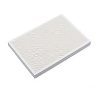 Plaque de soudure poreuse à quartz de haute pureté pour l'isolation thermique et le traitement des bijoux avec chauffage rapide, économie d'énergie et construction de matériaux