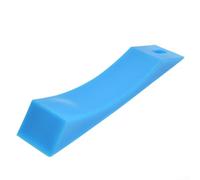 Plaque de soulevé de terre en silicone Accessoire essentiel pour une gestion sûre du poids dans la salle de sport (bleu)