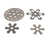 Plaque de Soupape Compresseur AC, Jeu de 4, Joint de Remplacement pour Compresseur Climatisation SD 6V12 - Résistance Thermique, Étanchéité Optimale, Durable pour Système