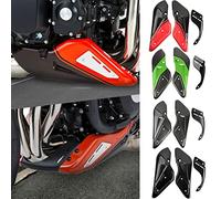 Plaque de Spoiler de châssis de Protection de Moteur de Moto pour Z900RS Kit de Cadre de Corps de Ventre inférieur pour K-awasaki Z900 RS Z 900 RS Z-900-RS 2018 2019 2020 2021 2022 2023 2024(Rouge)
