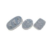 Plaque de stamping en silicone pour ongles - Moule à motif animal