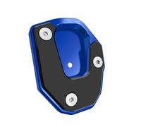 Plaque De Support D'agrandissement Coussin D'extension Béquille Latérale CNC Moto Pour Cbr600rr Pour Cbr600 Rr Pour Cbr600RR 2007-2022 Pied Coussin(Blue)