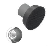 Plaque de support de 1/2/3" pour polisseuse rotative à filetage M14, support d'éponge et de polissage en laine avec matériau moussant poreux doux, noir (5,1 cm)