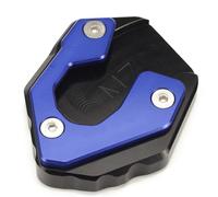 Plaque De Support De Béquille CNC pour Moto, Coussinet D'agrandissement du Pied pour Y&amaha pour Tracer 9 9GT 2021 2022 7 7GT GT 2021 22(Tracer 7 Blue)