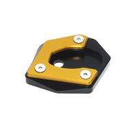 Plaque De Support De Béquille Latérale CNC Pour Moto, Pour KAWASAKI ZH2 Z H2 ZH 2 2019 2020 2021 2022, Pied D'extension De Béquille(Or)