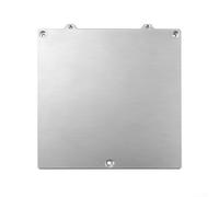 Plaque de support de lit chauffante, 120 x 120 x 6 mm, plaque plate en aluminium, résistance aux hautes températures, installation facile avec trous M3, pour Voron V0 V0.1 pour imprimante 3D