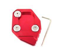 Plaque De Support Et D'extension De Béquille Latérale Usinée CNC Pour Moto Pour CBR600RR 2013-2017 RESPUNEKBAH(Red)