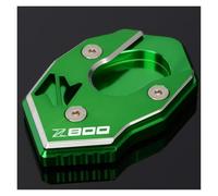Plaque de Support Latéral Pour Z800 2013-2017 Béquille Latérale De Moto Agrandir L'extension(Vert)
