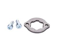 Plaque de sûreté 101-Octane pignon chaîne M4x10 mm compatible Aprilia SX | Métal, OEM 00H02810421 compatible avec Derbi Senda 50 SM X-Treme 2006-2010