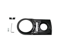 Plaque de tableau de bord de moto pour Harley Heritage Softail Springer Wide Glide Deluxe Fat Boy Dyna FXDWG FL FX (Noir)
