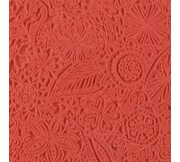 Plaque De Texture Cernit 9 Cm Flowers