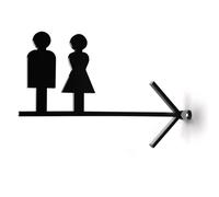 Plaque de Toilette Signalisation de salle bains, Guide signalisation toilettes for hommes et femmes montés sur le côté, conseils, panneau, panneaux porte Section bureau(2)